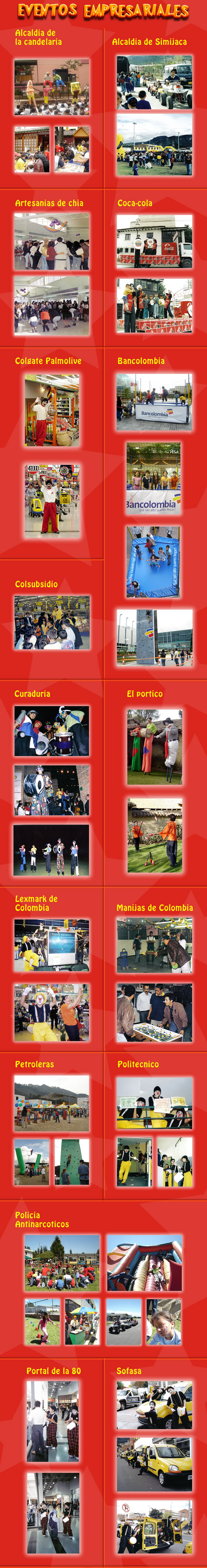eventos empresariales